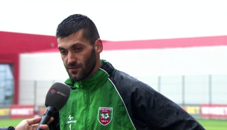 Футболист на Ботев Враца посвети гол на вратаря на Левски