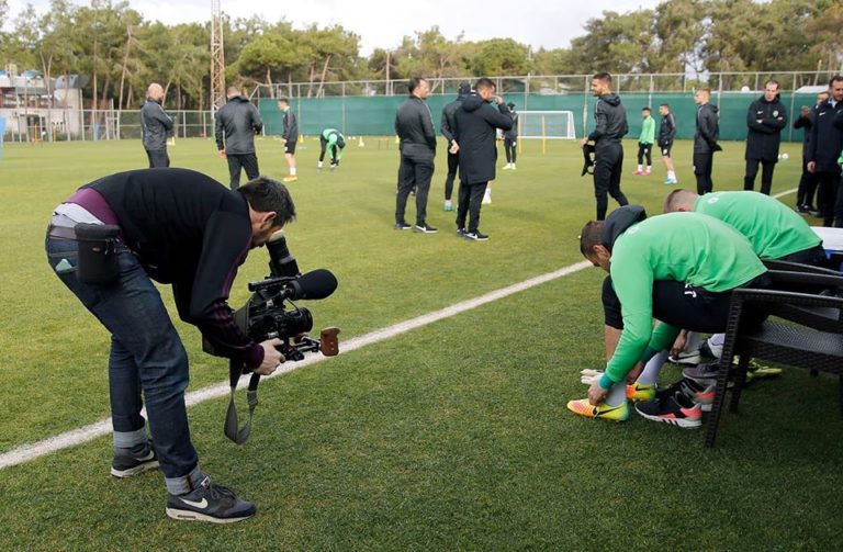 УЕФА изпрати екип в Турция, за да заснеме филм за Лудогорец