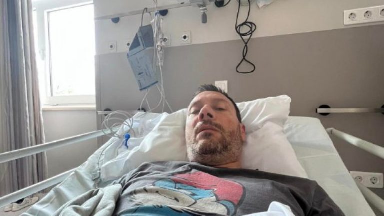 Лео Бианки прикован на легло след тежка операция СНИМКИ